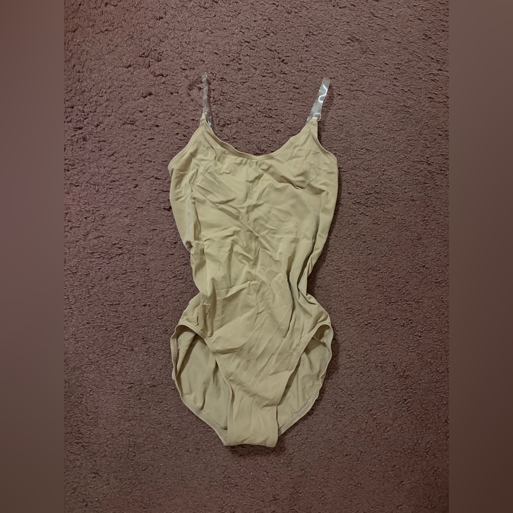 Body Wrappers nude bodysuit/ leotard size adult medium